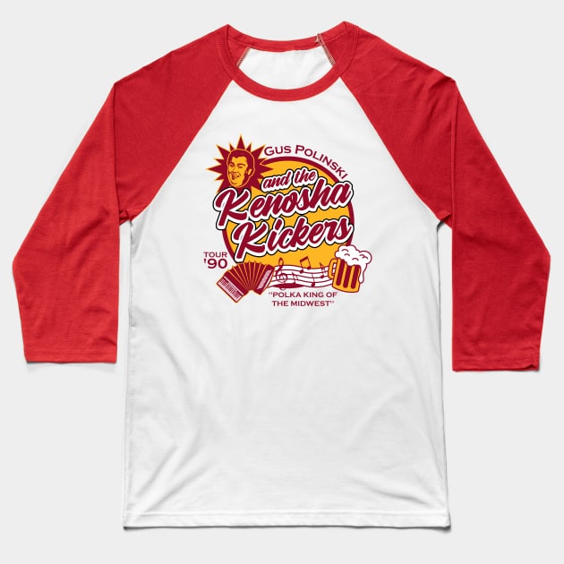Kenosha Kickers Tour 90s Baseball T-Shirt by Sachpica